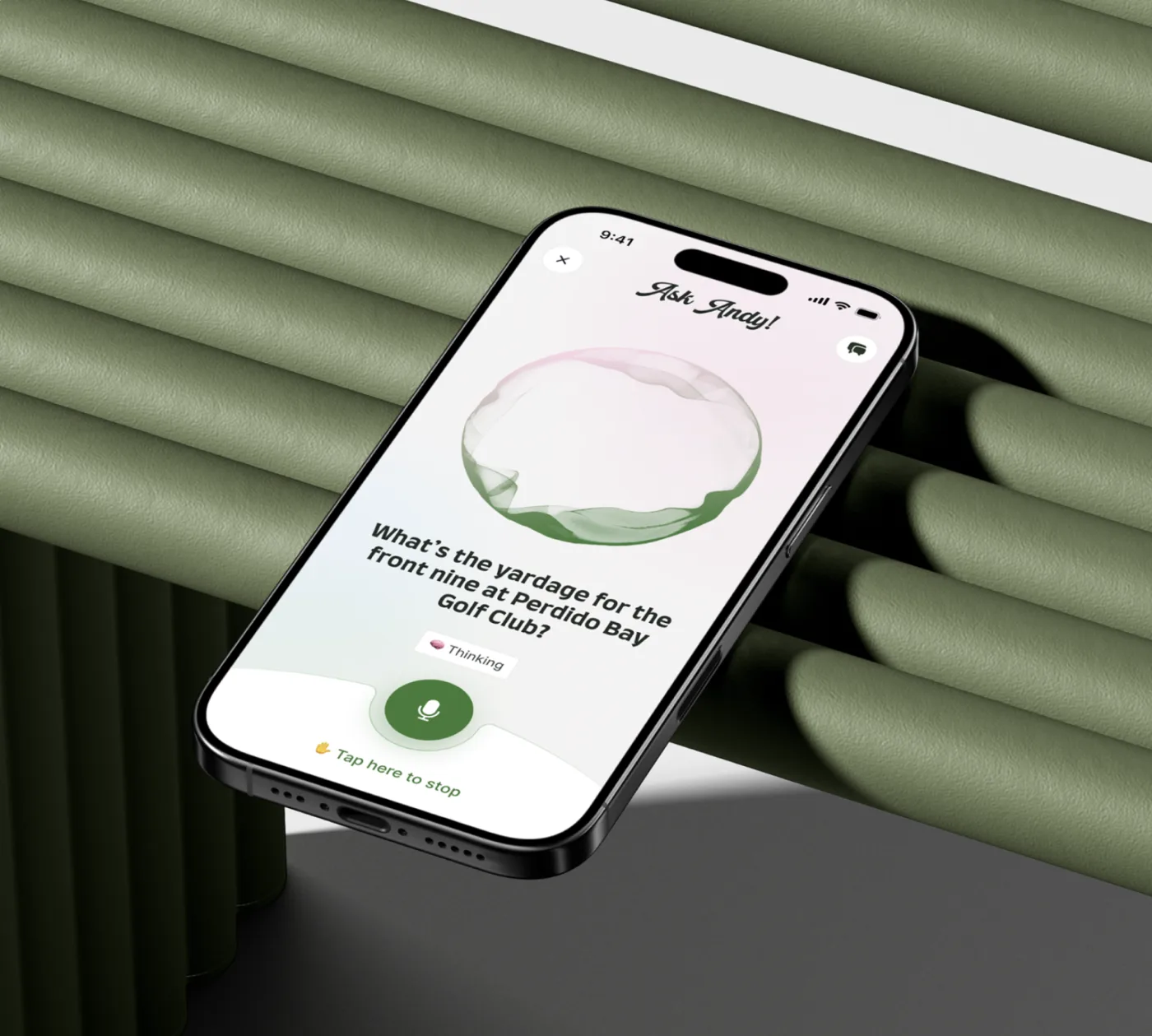 Ask Andy — Northway voice caddie interface